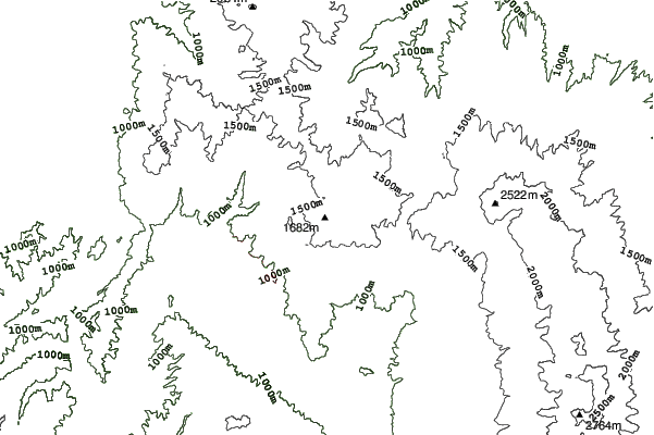 Kirigamine neighbourhood contours