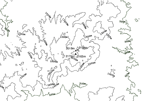 Kozuf neighbourhood contours