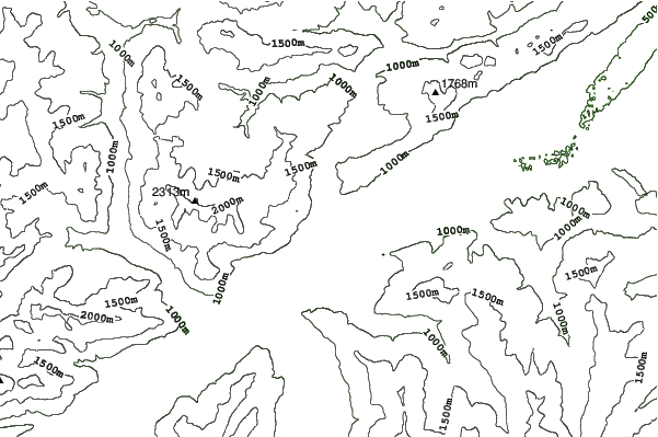 Kramsach neighbourhood contours
