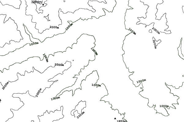 Lana-San Vigilio neighbourhood contours