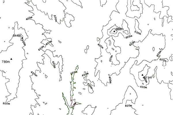 Lyndon Outing Club neighbourhood contours