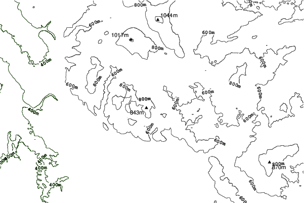 Mehlmeisel im Fichtelgebirge/Klausenlifts neighbourhood contours