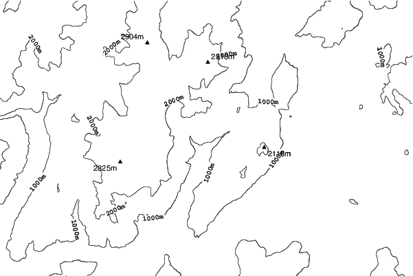 Molveno neighbourhood contours