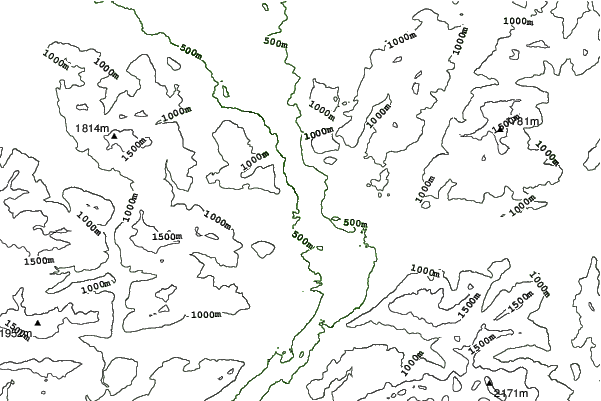 Oberaudorf neighbourhood contours