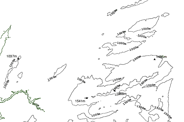 Oberstaufen neighbourhood contours