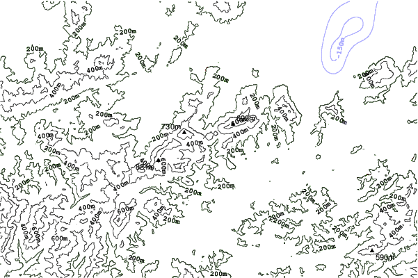 Oheyama neighbourhood contours