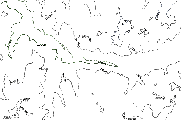 Orelle neighbourhood contours
