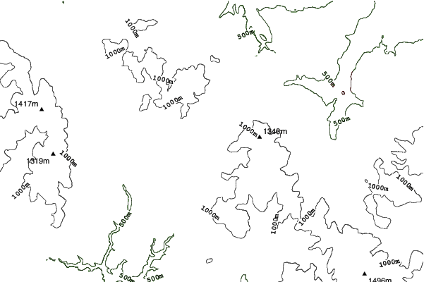 Ostružná neighbourhood contours
