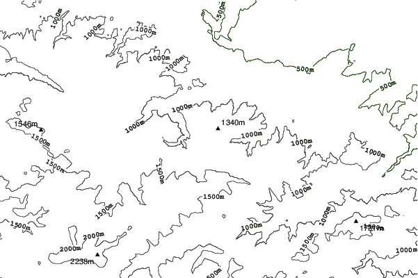 Păltiniş-Arena Platos neighbourhood contours