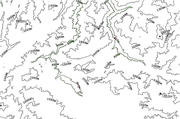 Parc Sugou neighbourhood contours