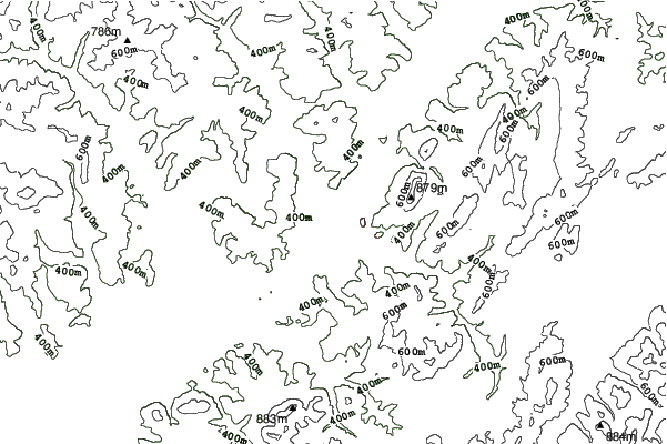 Podjavorník neighbourhood contours