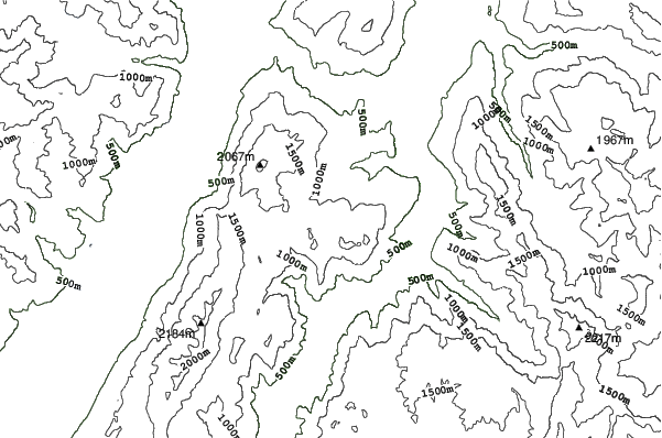 Polsa-San Valentino neighbourhood contours
