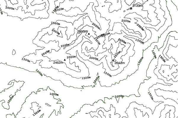 Reallon neighbourhood contours