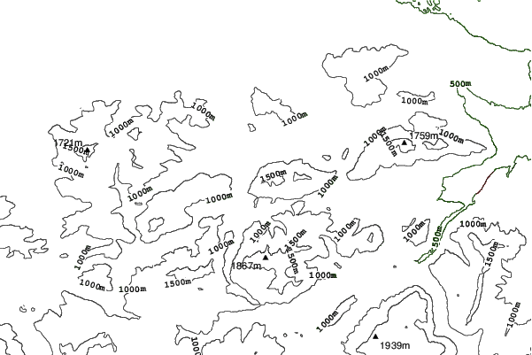Westernberg Ruhpolding neighbourhood contours