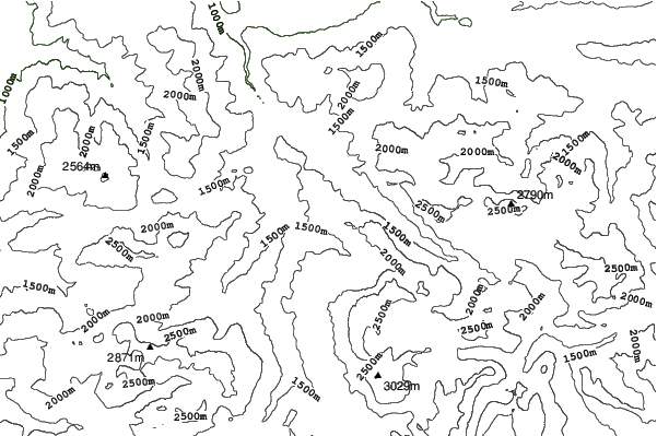 San Vigilio Di Marebbe neighbourhood contours
