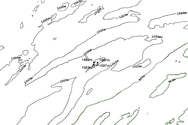 Savagnières - Bugnenets neighbourhood contours