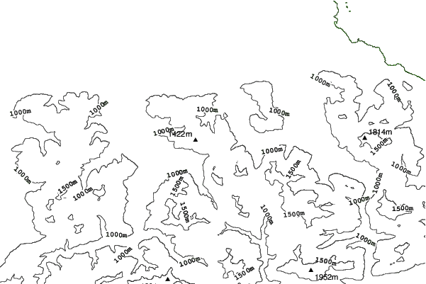 Schliersee neighbourhood contours