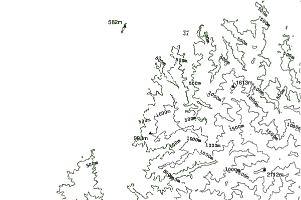 Ninox Snow Park neighbourhood contours