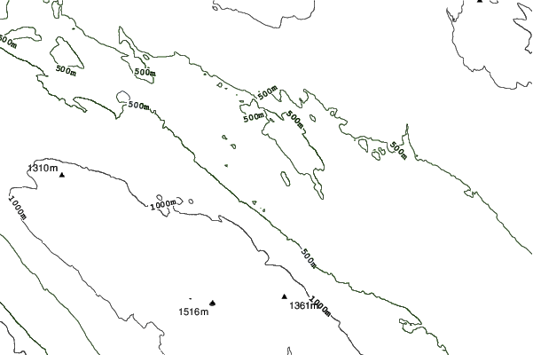 Skeena Heliskiing neighbourhood contours