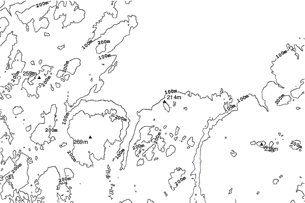 Ski Martock neighbourhood contours