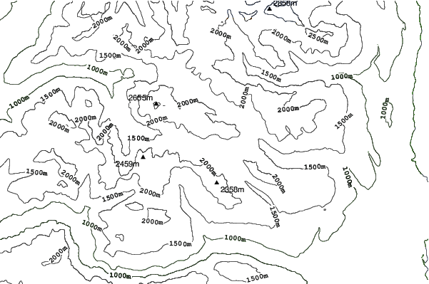 Sol Mountain Touring neighbourhood contours