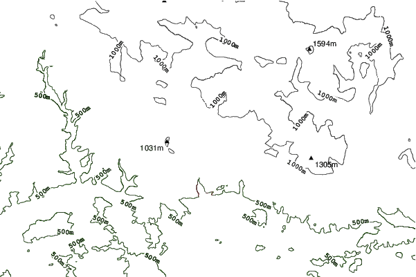 Strážné neighbourhood contours