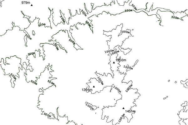 Strelníky neighbourhood contours