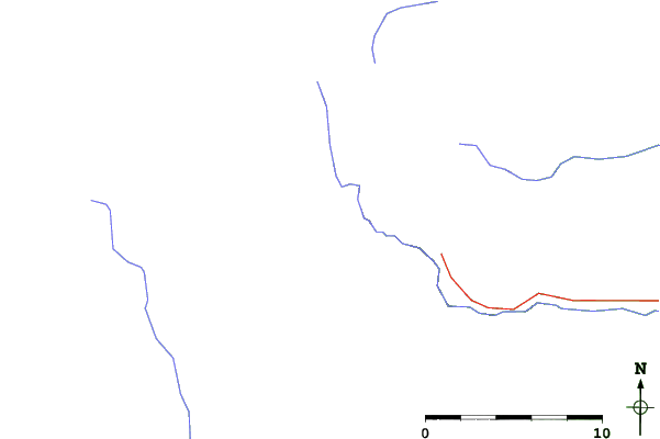 Roads and rivers close to Teton Pass Ski Area