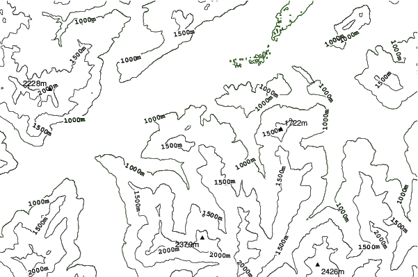 Thierbach neighbourhood contours