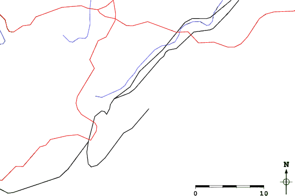 Roads and rivers close to Timberline Four Seasons