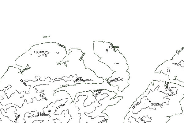 Unterammergau neighbourhood contours