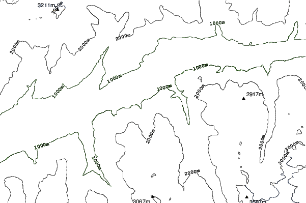 Vercorin neighbourhood contours