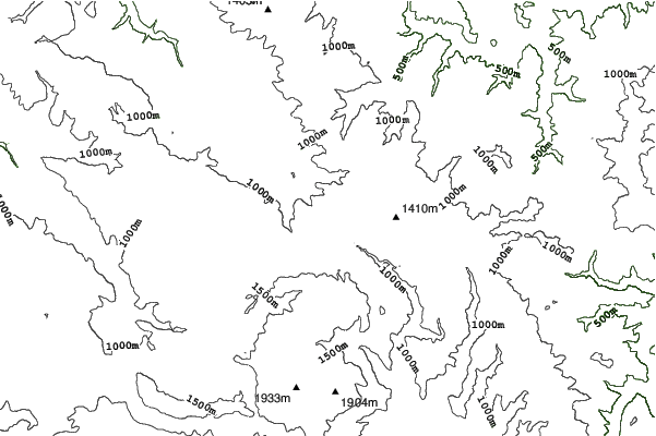 Vlašić neighbourhood contours