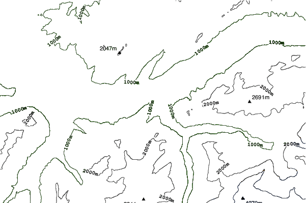 Wilderswil neighbourhood contours